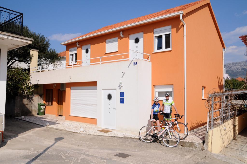 Apartment Morska Sirena Orebić Exteriör bild